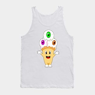 Halloween Waffle ice cream Tank Top